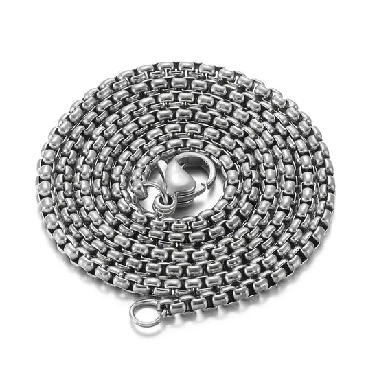 Unisex Stainless Steel Chain Necklace
